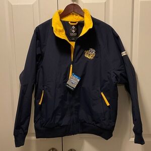 Columbia Men's Rain Protector Jacket/Coat VTG Michigan 1948-64 Logo Size L NWTs